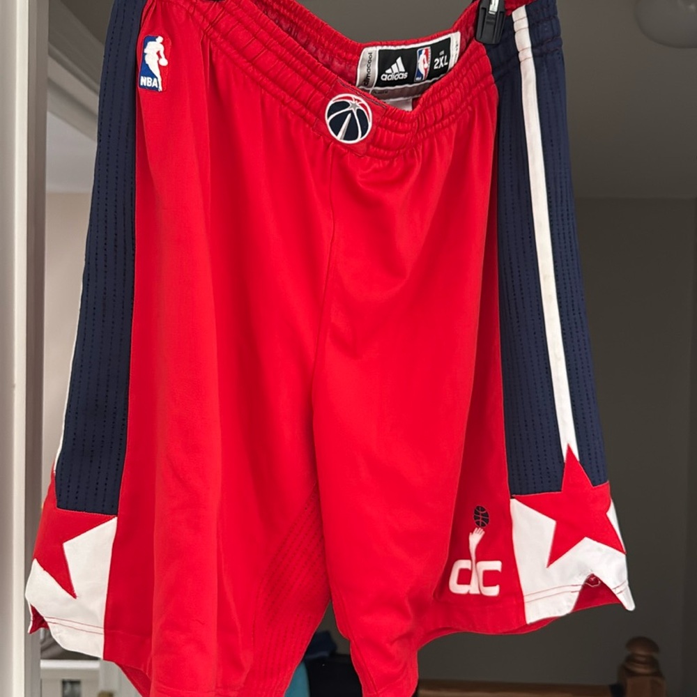 Washington Wizards authentic game shorts XXL